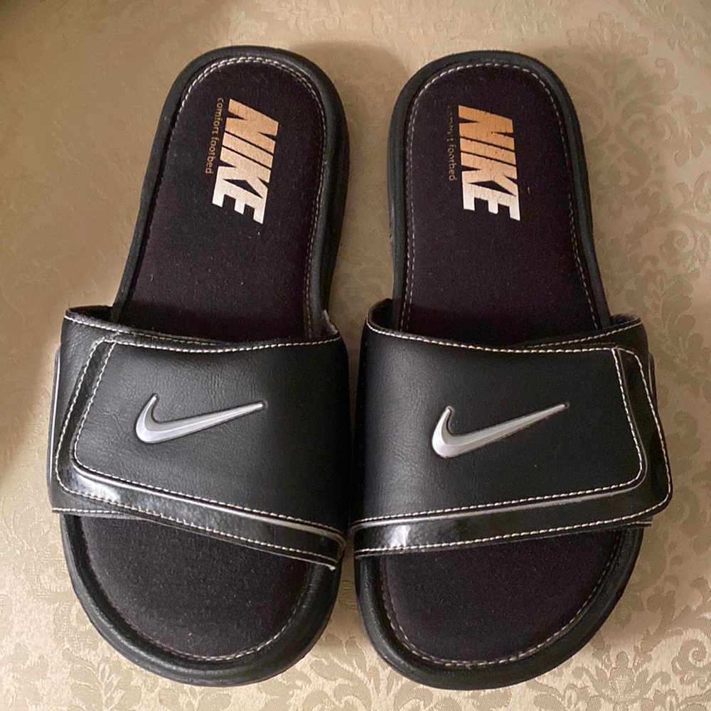 Nike Velcro slides Mens 8